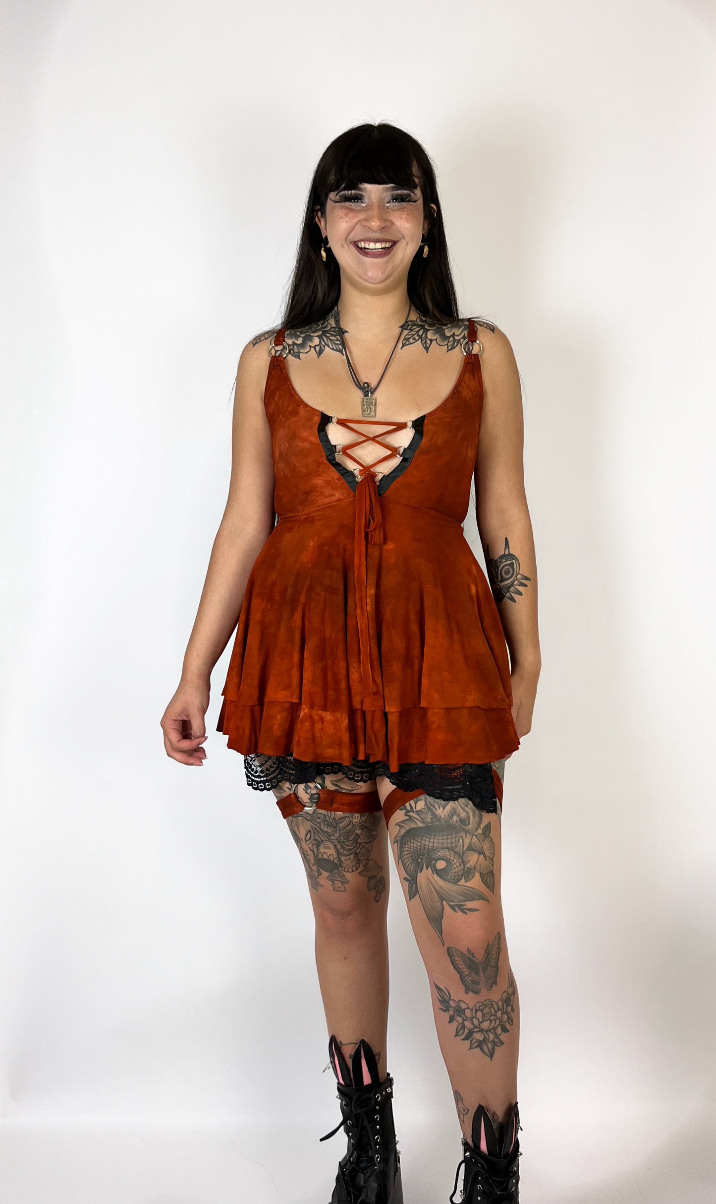 Babydoll Dress - Spice