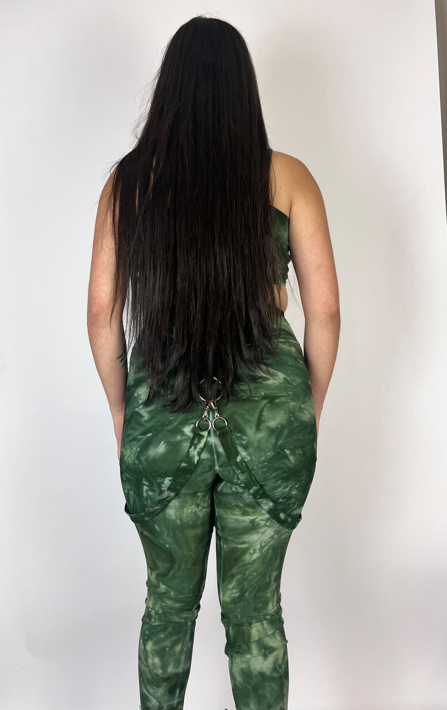 Cyber Leggings - Emerald