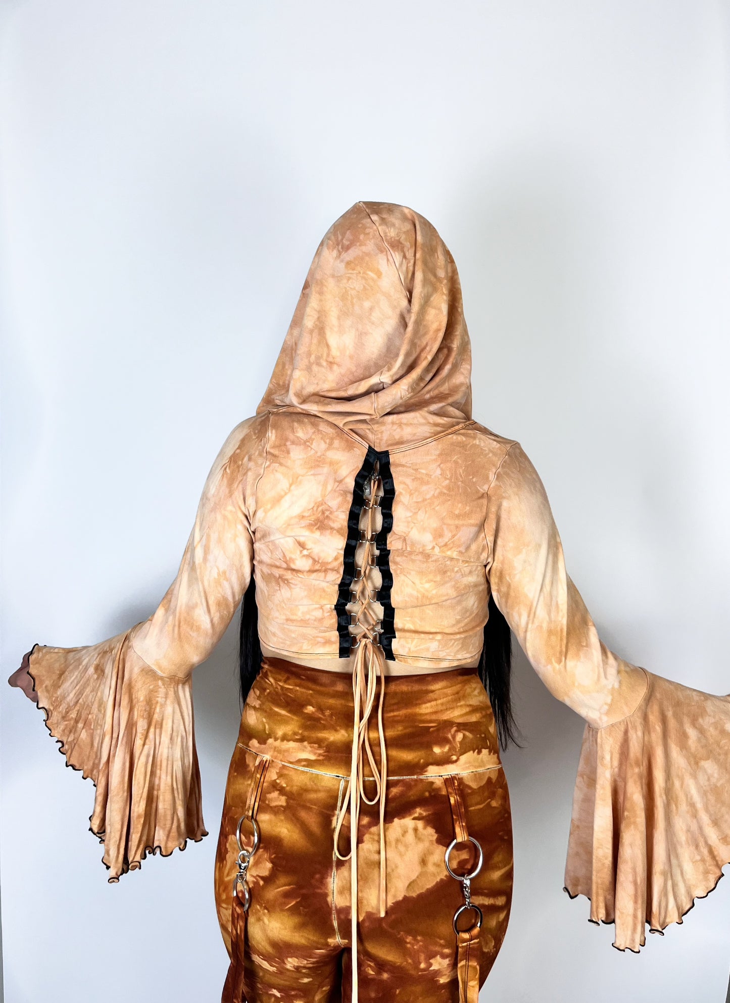 Hooded Mystic Top - Sand