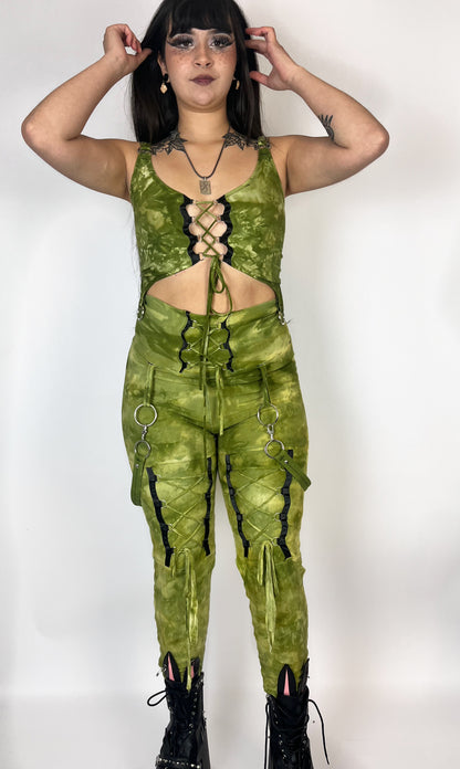 Angel Leggings - Moss