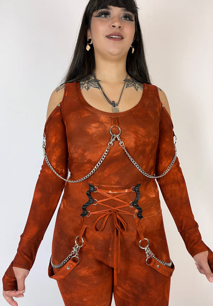 Femme Fatale jumpsuit - Spice