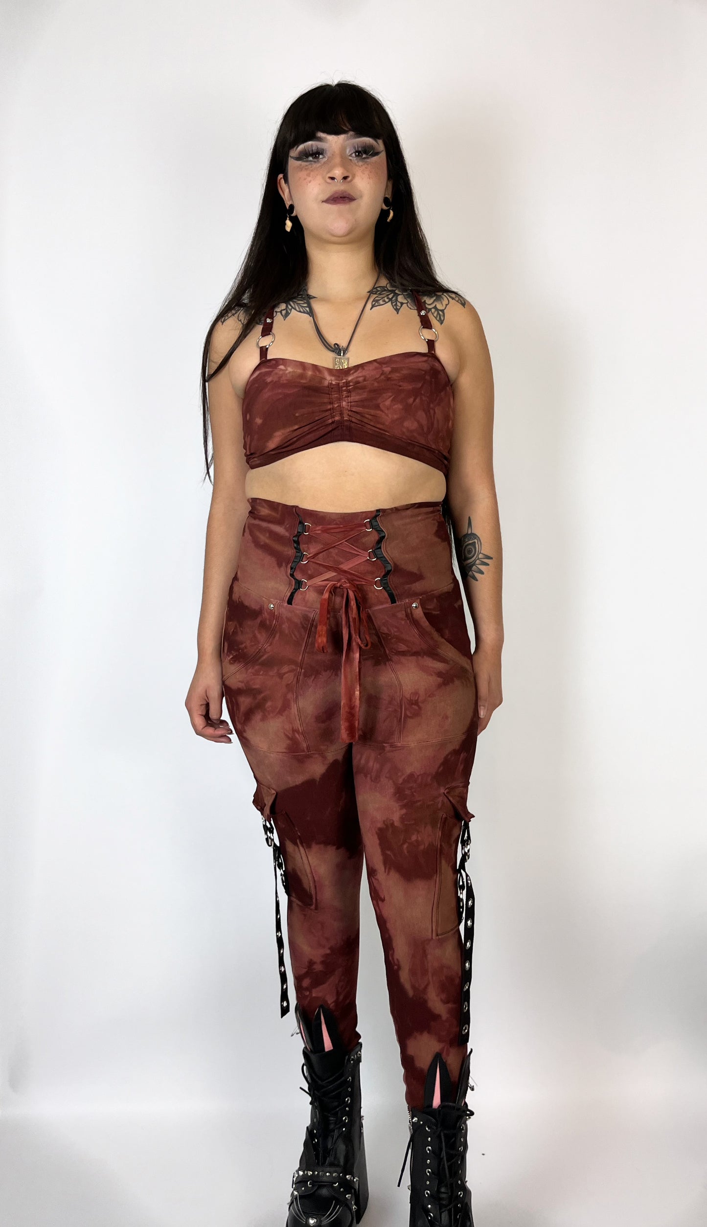 Cargo leggings - Cocoa