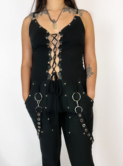 Vixen Jumpsuit - Black