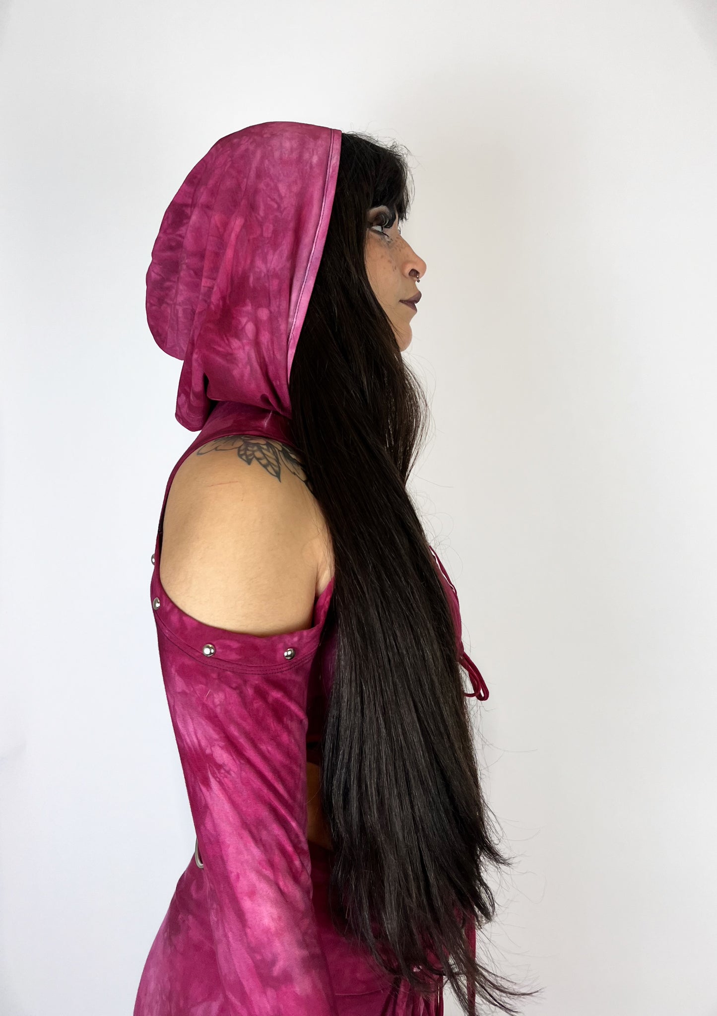 Hex Long Sleeve -Merlot