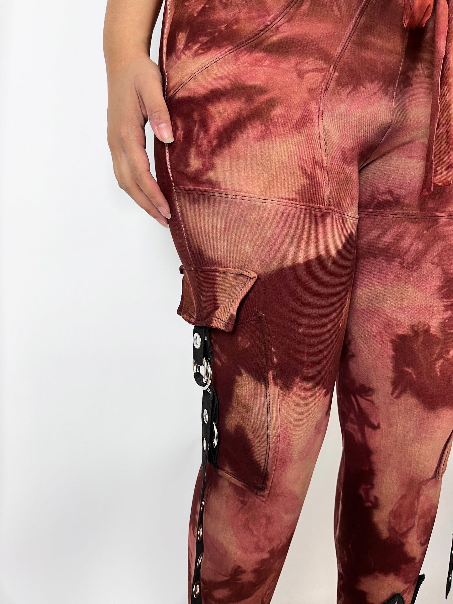 Cargo leggings - Cocoa